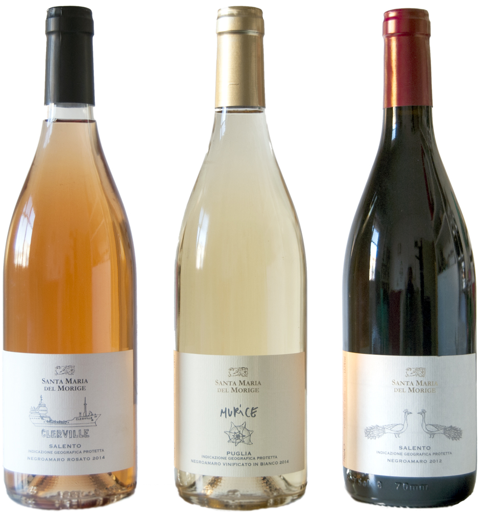 Santa Maria del Morige Etichette Vini